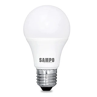 【SAMPO 聲寶】LB-PO3LDA晝光色LED 3W 白光 節能 燈泡 省電燈泡(2入組)