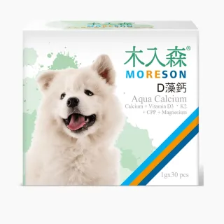 【木入森】犬寶D藻鈣 30包/盒