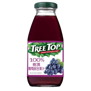 【Tree Top 樹頂】100%葡萄綜合果汁300ml*6入