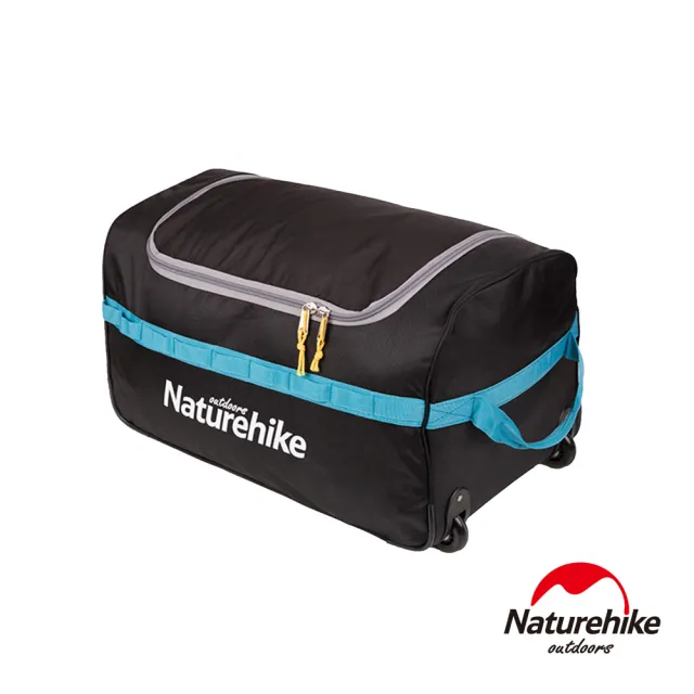 【Naturehike】大容量可折疊附滾輪裝備收納袋110L(台灣總代理公司貨)
