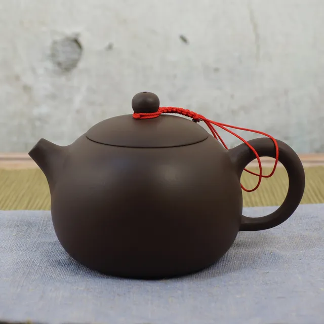 台灣製造】大西施壺300ml 台灣鶯歌陶藝之美(茶具茶壺朱泥紫砂段泥泡