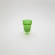 【smith&hsu】白毫雙層玻璃杯(綠 210ml)