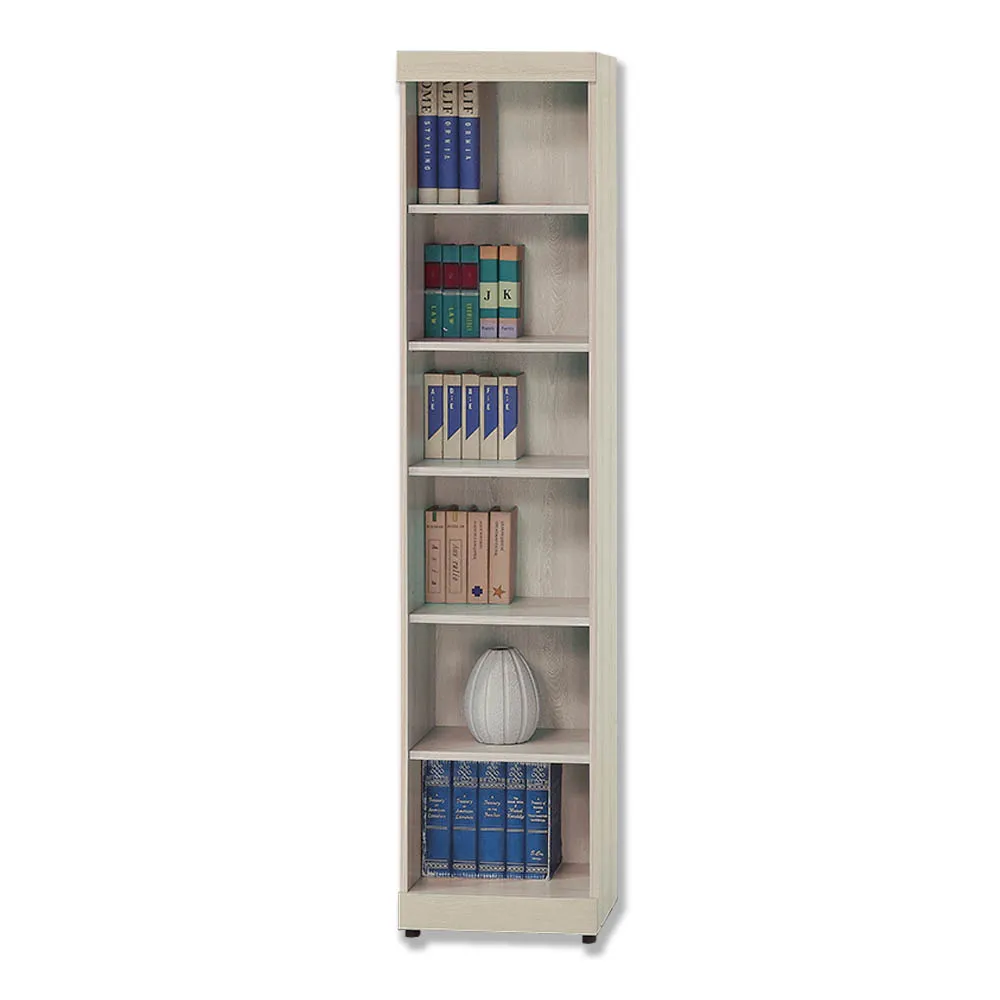 【BODEN】里多1.3尺開放式6格書櫃/展示收納櫃