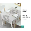 【Osun】餐桌布桌巾茶几桌墊PVC防水防燙防油可水洗擦拭140x140cm(特價商品/CE383S)
