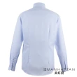 【Manhattan 美好挺】超細纖維吸濕排汗襯衫-藍(Slim修身版)