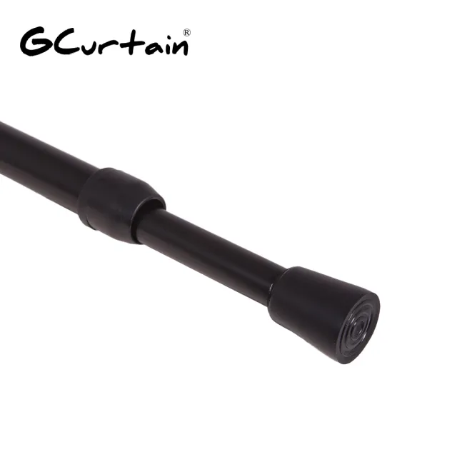 【GCurtain】萬用伸縮桿  窗簾桿 收納桿 長度可調 免打孔 快速安裝 ＃T-S1013-70 管徑:1.5cm(70-120公分)