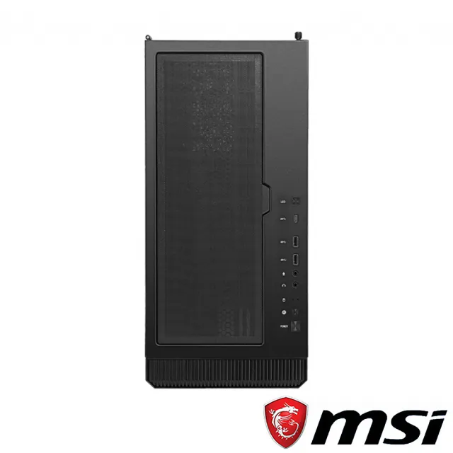 【MSI 微星】MPG VELOX 100R 電腦機殼(前置Type-C/直立顯卡支撐架/開門式側透)