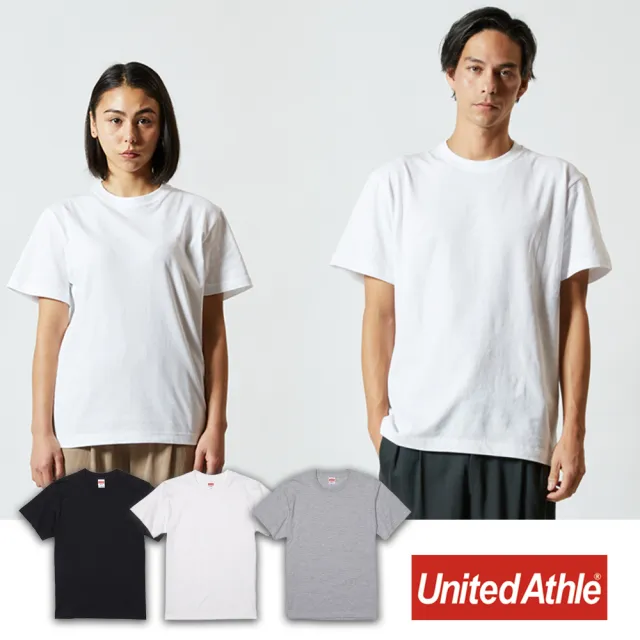 【United Athle】日本United Athle頂級柔棉 5.6 oz成人短T(圓領純棉 經典款)