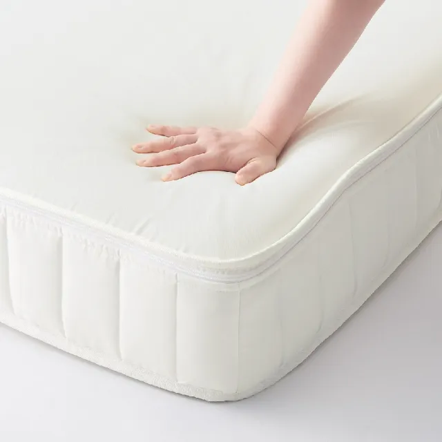 【MUJI 無印良品】高密度防震舒眠床墊/雙人(大型家具配送)
