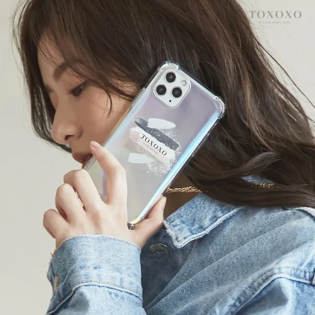 【TOXOXO】iPhone 11 6.1吋 繩掛殼系列 奇幻金莎透明防摔iPhone手機殼