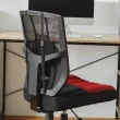 【完美主義】艾瑪無扶手氣墊厚坐墊電腦椅/辦公椅/書桌椅(二色可選)