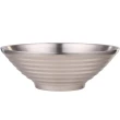 【PUSH!】餐具用品304不鏽鋼飯碗湯碗泡面碗防燙拉麵碗小號碗(22CM E128)