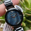 【ANNE KLEIN】ANNE KLEIN安妮克萊恩女錶型號AN00391(黑色貝母錶面黑錶殼深黑色陶瓷錶帶款)