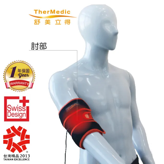 【TherMedic 舒美立得】簡便型熱敷護具 超值組合包 DPWL(內含熱敷墊x2+護具軀幹用x1；四肢用x1+變壓器x2)