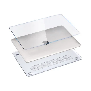 【3D Air】MacBook Air 13吋水晶透明防刮保護殼 A2179/A2337/A1932通用(透明)