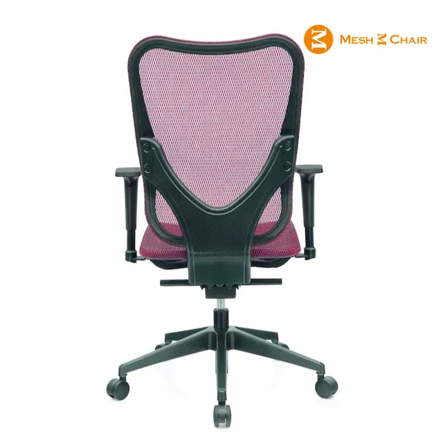 【Mesh 3 Chair】華爾滋人體工學網椅-無頭枕-紅色(人體工學椅、網椅、電腦椅)