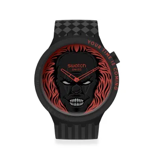 【SWATCH】BIG BOLD系列手錶 YOUR TIME IS COMING 男錶 女錶 瑞士錶 錶(47mm)