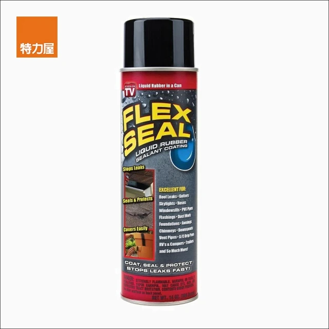 特力屋 Flex Seal飛速防水填縫噴劑-標準罐396ml黑色