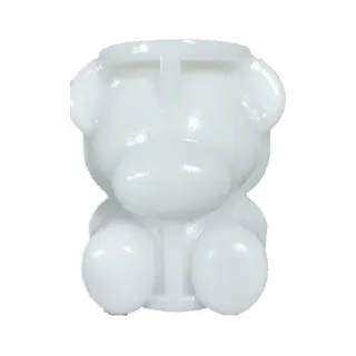 【威士忌冰球模具】3D立體小熊造型模具-2入(食品級矽膠模具 冰塊模具 巧克力模具 製冰盒 冰棒 禮物)