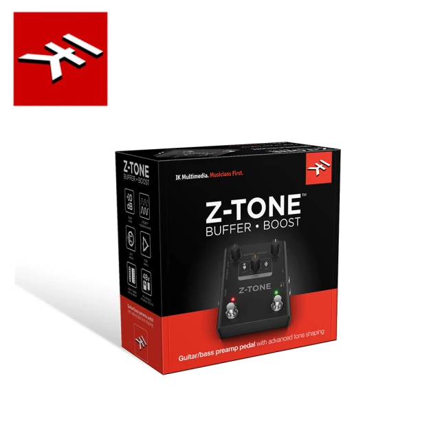 IK Multimedia Z-Tone Buffer Boost 前☆踏板(台灣公司貨 商品保固有保障)