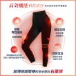 【GIAT】石墨烯遠紅外線機能彈力九分褲/塑腰帶(2件組-台灣製MIT)