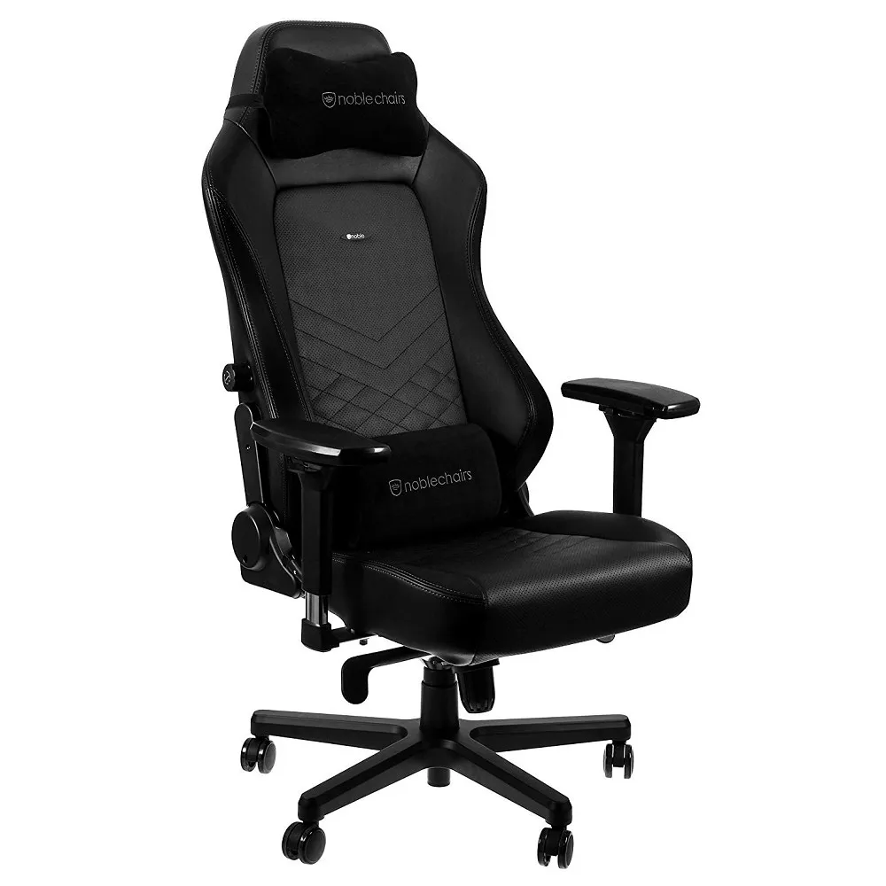 【noblechairs】HERO PU系列電競辦公椅(黑底紅車線)