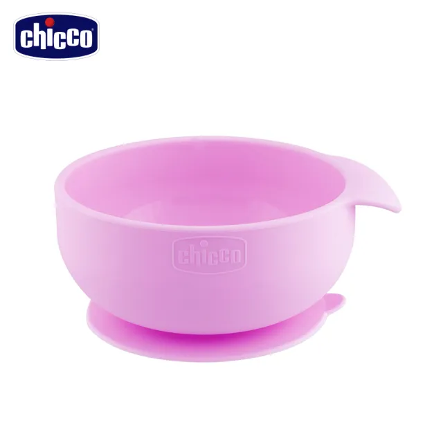 【Chicco 官方直營】矽膠吸盤碗-2色