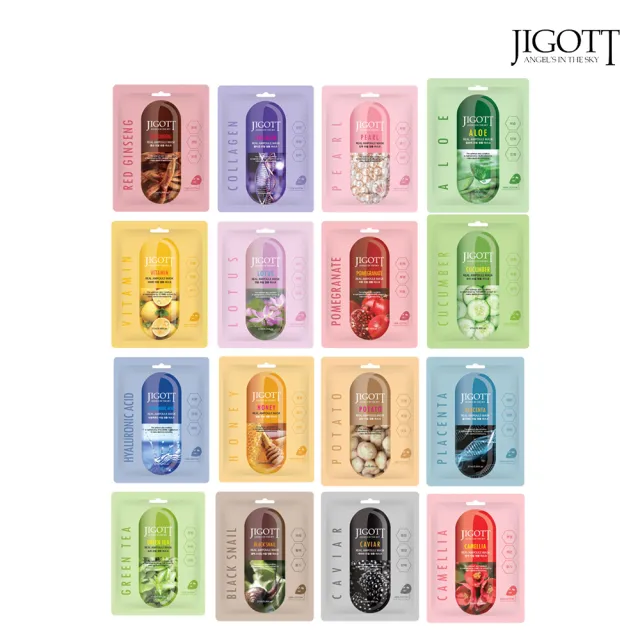 【JIGOTT】鎖水保濕安瓶面膜27mlX10片(款式任選)