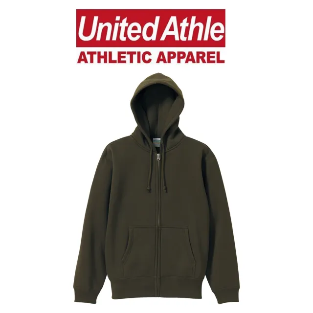 【United Athle】日系厚磅連帽外套 亞規UA 情侶裝 秋冬保暖刷毛(United Athle日系品牌)