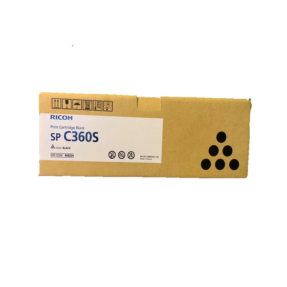 【RICOH】SP-C360S 黑色原廠碳粉匣(適用：SPC360SF/DN)