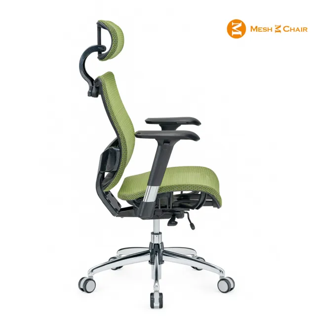 【Mesh 3 Chair】恰恰人體工學網椅-旗艦版-蘋果綠(人體工學椅、網椅、電腦椅、主管椅)