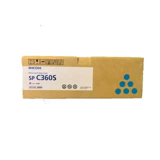 【RICOH】SP-C360S 藍色原廠碳粉匣(適用：SPC360SF/DN)
