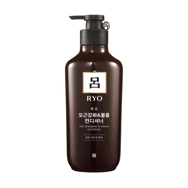 【RYO 呂】韓方頭皮養護洗髮/潤髮 400ml(薄荷強效/黑豆蓬鬆/山茶花瞬效)