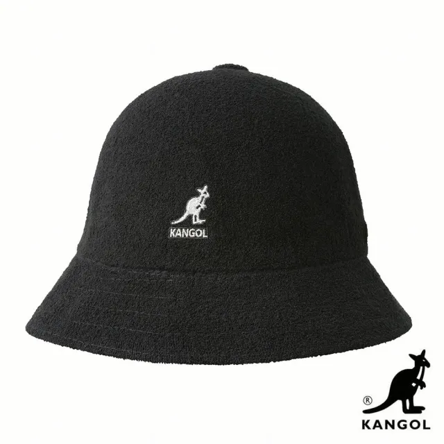 【KANGOL】BERMUDA 鐘型帽(黑色)
