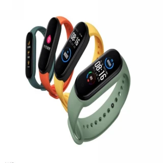 【MK馬克】小米手環5 矽膠彩色腕帶 單色替換錶帶 智能手環 藍芽手環 運動腕帶