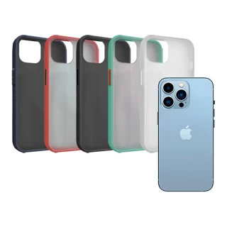 【阿柴好物】Apple iPhone 13 Pro Max(雙料磨砂保護殼)