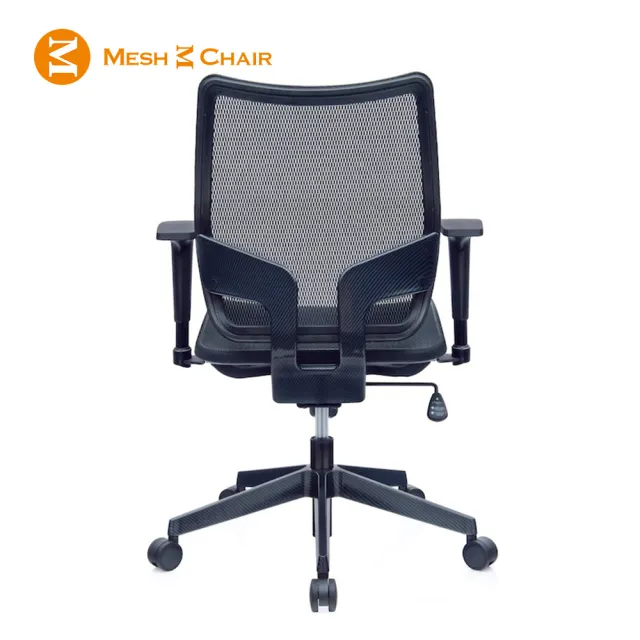 【Mesh 3 Chair】恰恰人體工學網椅-無頭枕-酷黑(人體工學椅、網椅、電腦椅)