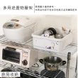 【A+Courbe】MIT耐重鐵力士鍍鉻萬用收納五層架45x45x150cm(置物架 電器架 床邊櫃 鞋架)