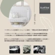 【kushies】純棉棉絨嬰兒床床包 60x120 cm(霧灰/黑白系列 - 2入特價組)