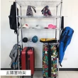 【A+Courbe】MIT耐重鐵力士鍍鉻萬用收納六層架45x45x180cm(置物架 電器架 床邊櫃 鞋架)