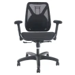 【DR. AIR】升降椅背人體工學透氣辦公網椅-2107(獨特椅背升降設計)