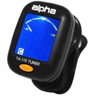 【Alpha】TA-110 夾式調音器 各種樂器均通用/原廠公司貨(TA-110夾式調音器)