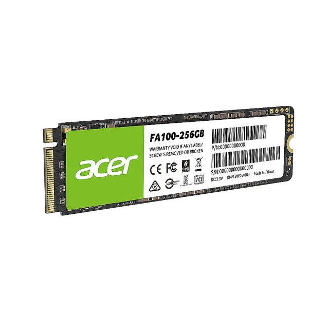 【Acer】Acer FA100 PCIe Gen3 M.2 512GB