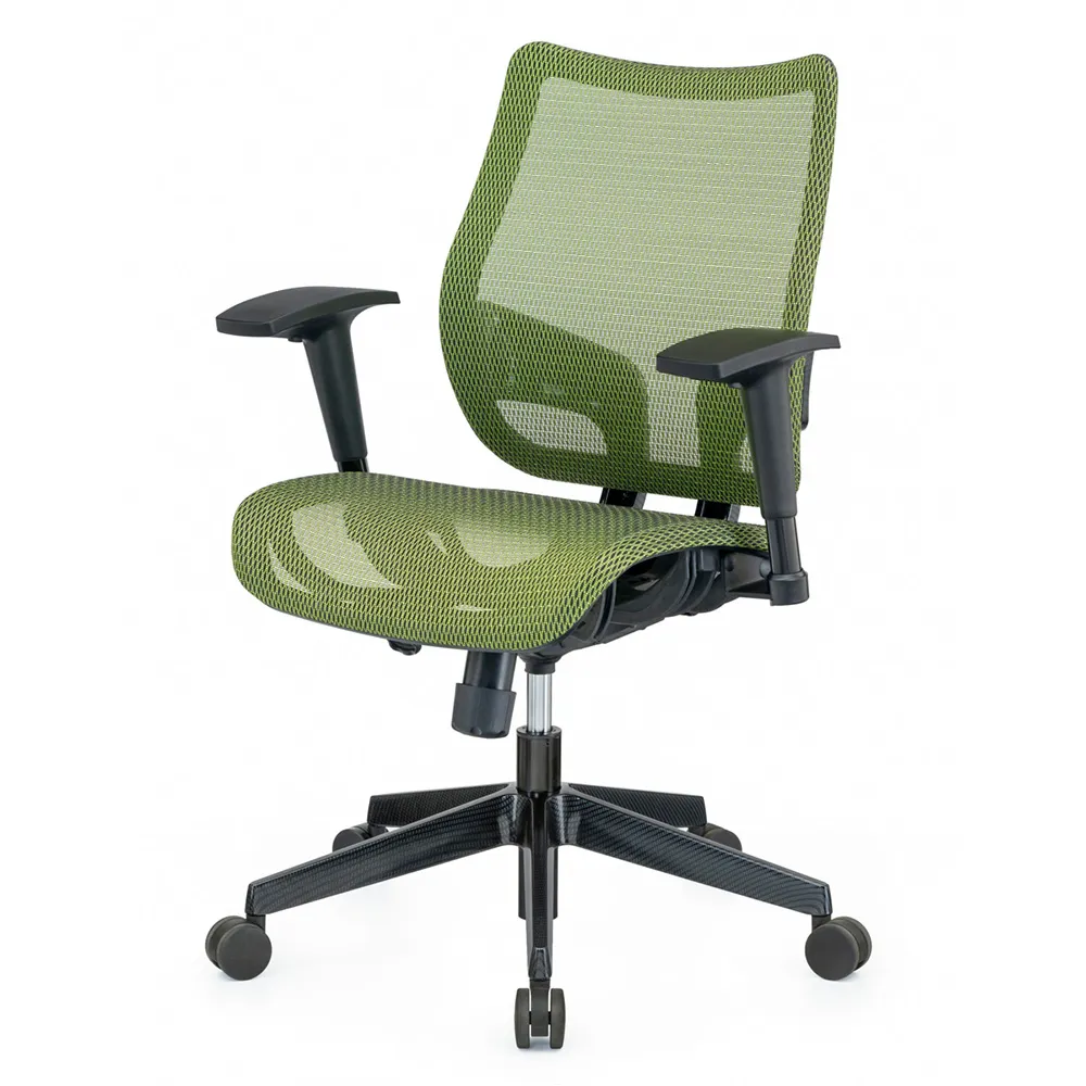 【Mesh 3 Chair】恰恰人體工學網椅-無頭枕-蘋果綠(人體工學椅、網椅、電腦椅)