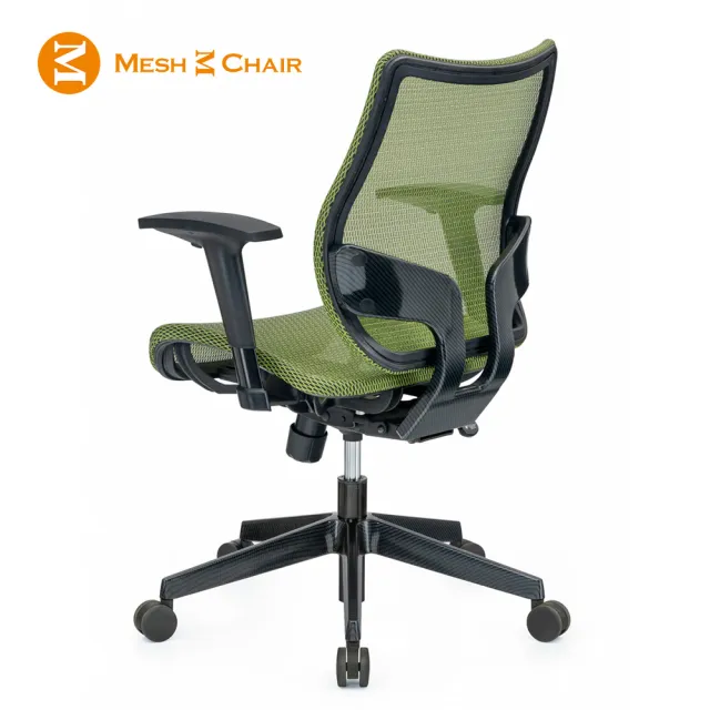 【Mesh 3 Chair】恰恰人體工學網椅-無頭枕-蘋果綠(人體工學椅、網椅、電腦椅)