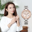 【CITIZEN 星辰】XC 廣告款光動能三眼計時女錶-35mm 送行動電源(FB1455-50W)