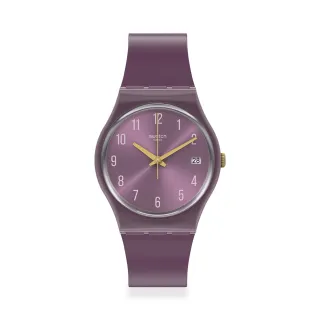【SWATCH】Gent 原創系列手錶PEARLYPURPLE 瑞士錶 錶(34mm)