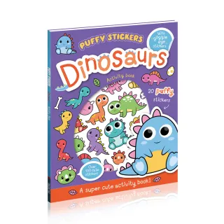 【iBezT】Puffy Sticker Dinosaurs(Puffy Sticker Activity Book)