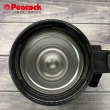 【Peacock 日本孔雀】戶外露營休閒 不鏽鋼大容量保冷保溫杯水壺 1.96L-原鋼色(手提把+背帶設計)(保溫瓶)