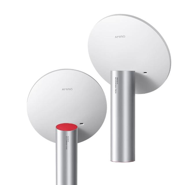 【AMIRO】全新第三代 Oath 自動感光 LED化妝鏡-雲貝白(美妝鏡 彩妝鏡 聖誕節禮物 交換禮物)